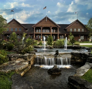 The exterior of The Keeter Center